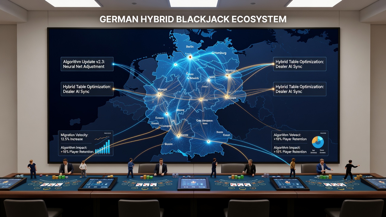 Analyse von Spielerdaten und Migration auf deutschen Hybrid-Blackjack-Tischen