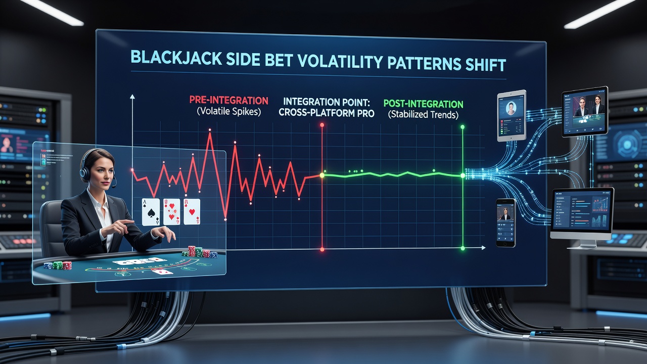 Cross-Platform Algorithmen und Side Bet Volatilität in Live Blackjack Sessions