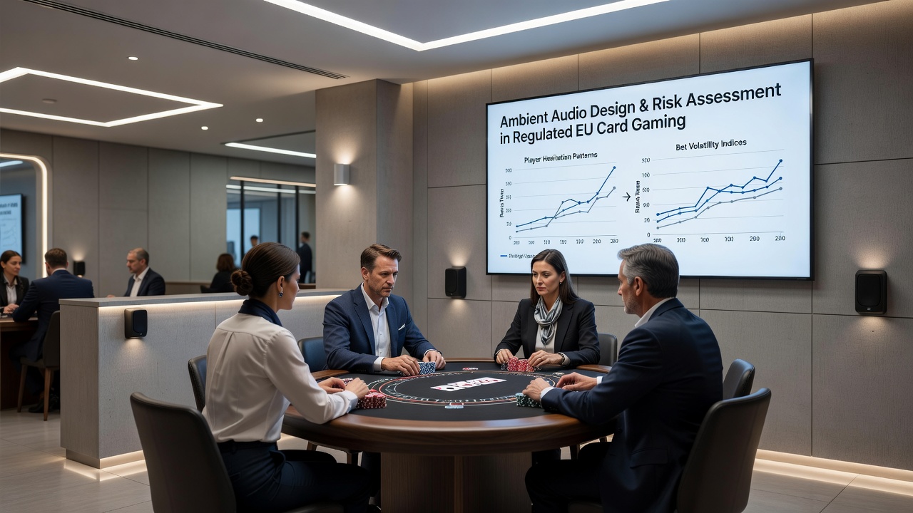 Detailed view of audio engineering setup and real-time risk pattern monitoring in European gaming sessions